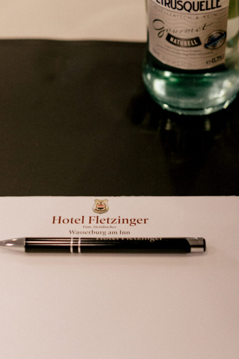 Tagrungsraum Hotel Fletzinger Equipment